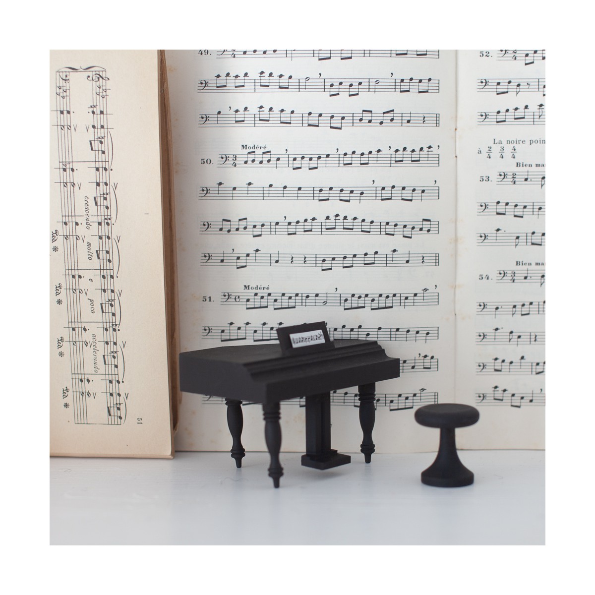Jouets et figurines - Mini Piano en bois