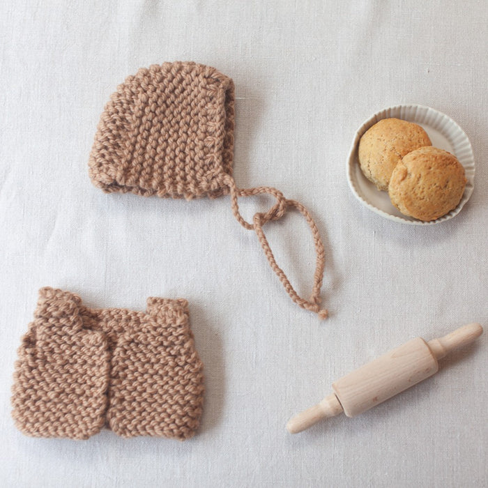 Ensemble caramel au lait