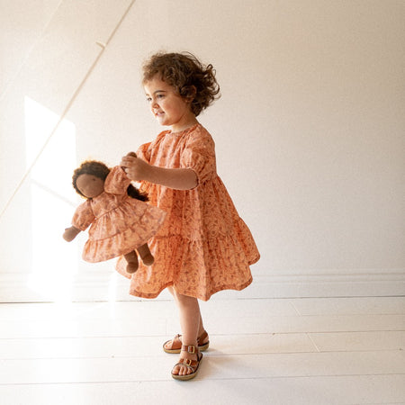 Robe Daphné à volants