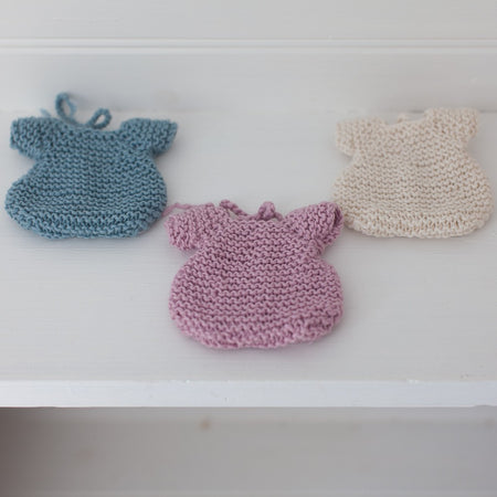 Gigoteuse tricotée pour petits soeur ou frère