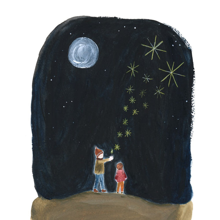 Illustration " Starry Night" Barbara Gevaerts