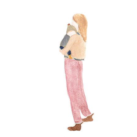 Illustration " Mother and child" Barbara Gevaerts