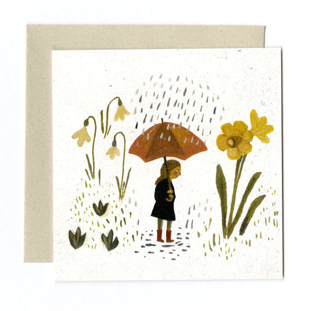 Carte " Spring Rain" Gemma Koomen