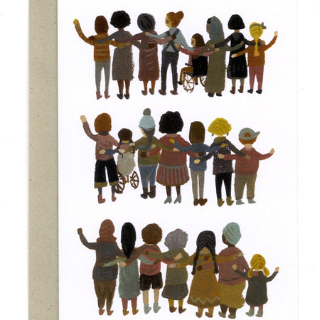 Carte "Unity, Solidarity, Strengh" Gemma Koomen