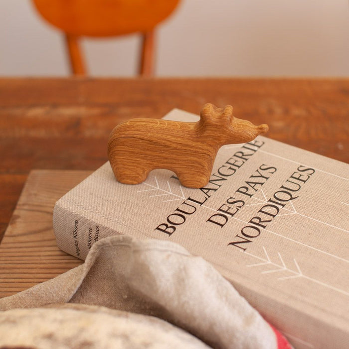 Ours en bois poli
