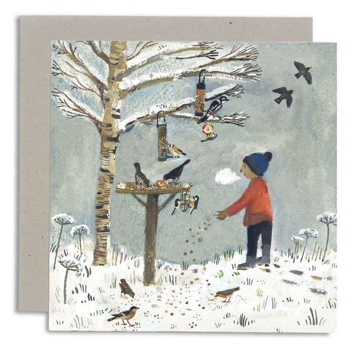 Carte "Feeding the birds" Gemma Koomen
