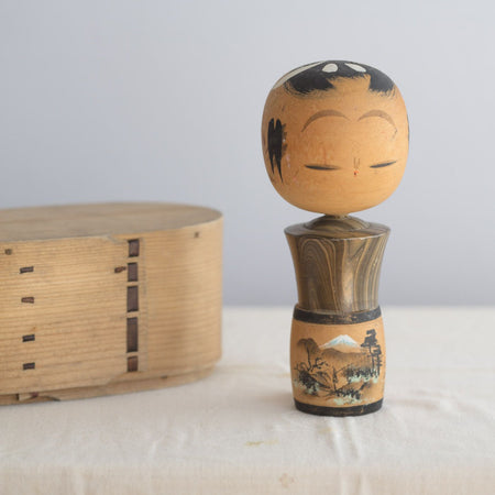 Kokeshi marbrée