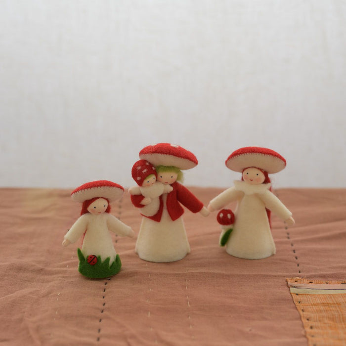 Famille d'amanites