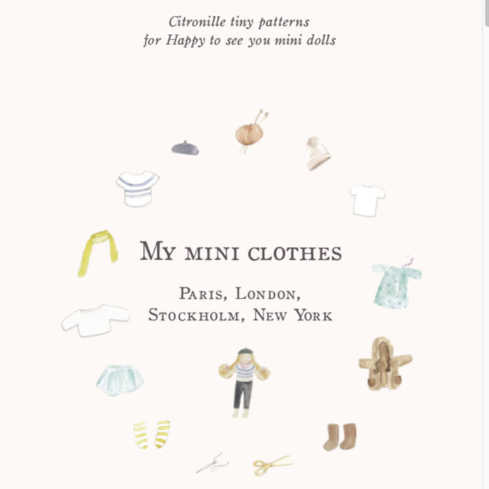 Mes minis clothes ebook in english