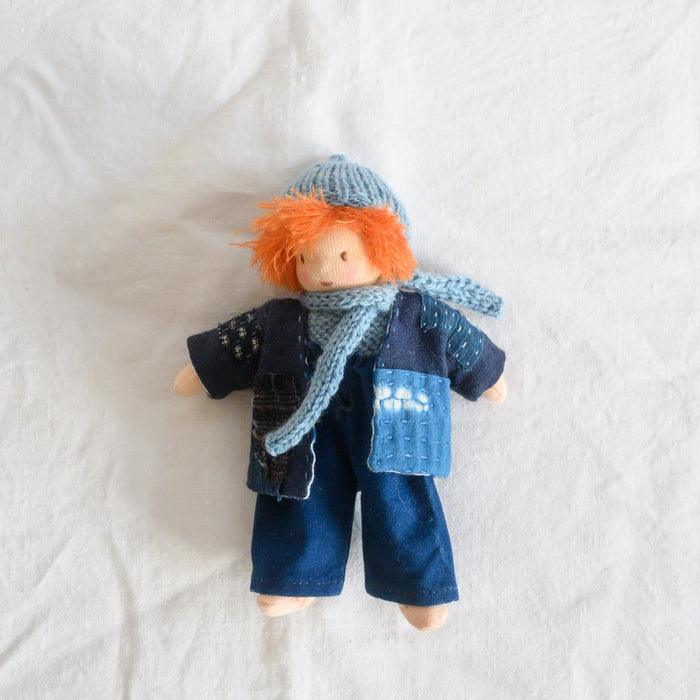 Collection 20 ans - Mini boros tissus japonais ancien - mini boy carotte