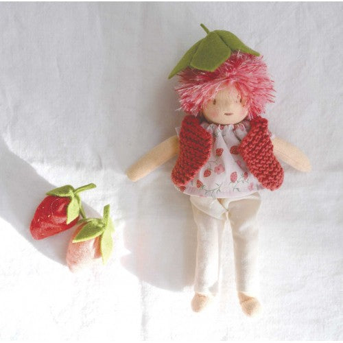 E-Livret Patrons fraise pour mini poupée Happy to see you version ebook
