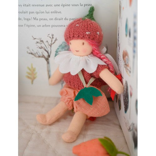 E-Livret Patrons fraise pour mini poupée Happy to see you version ebook