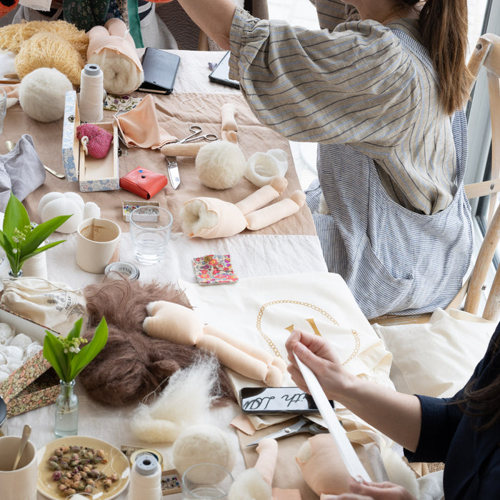 Atelier poupée chez Cinq à 10 aux Sables d'Olonne le 14 mars 2026